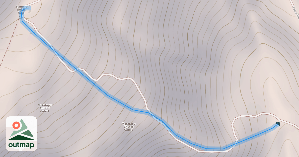 Map of South Ridge