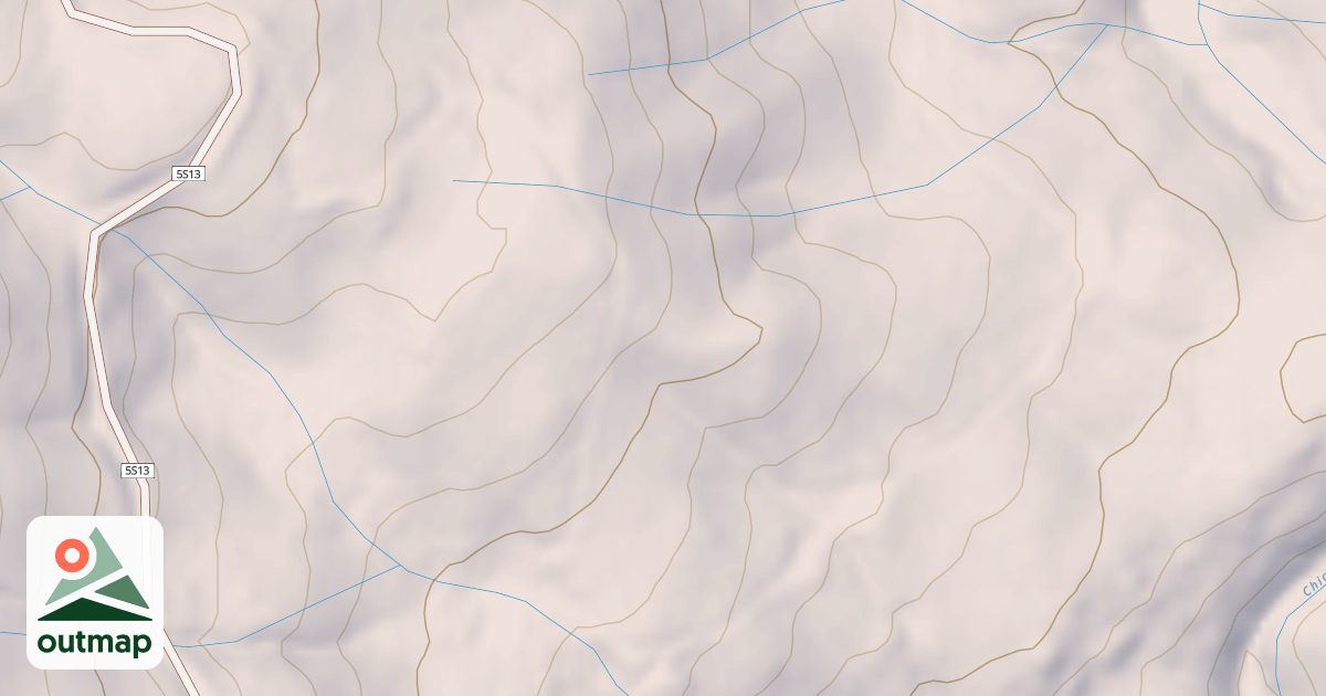 Map of CHIQUITO CANYON
