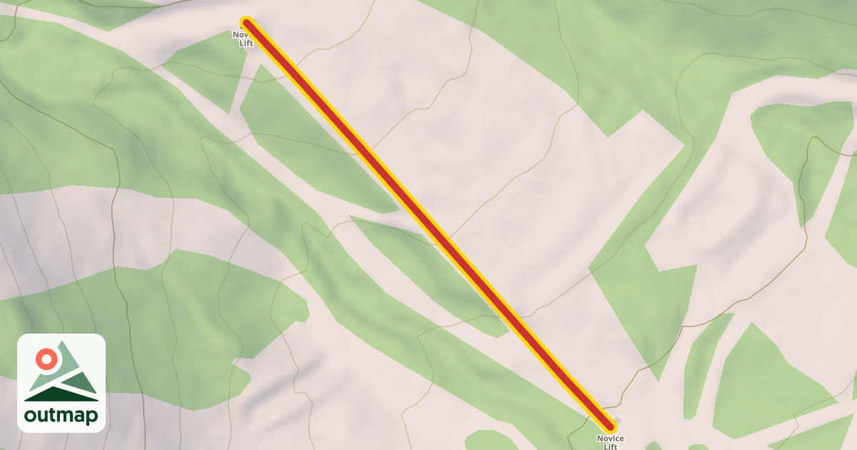 Map of Novice Lift