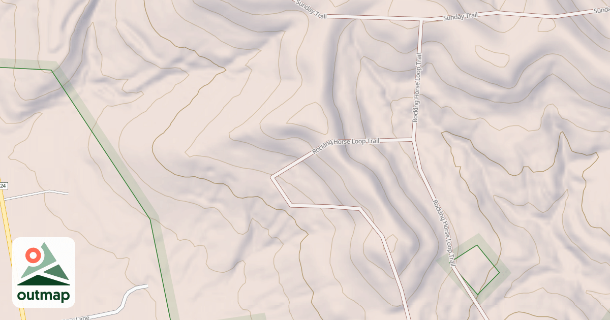 Map of Rocking Horse Loop