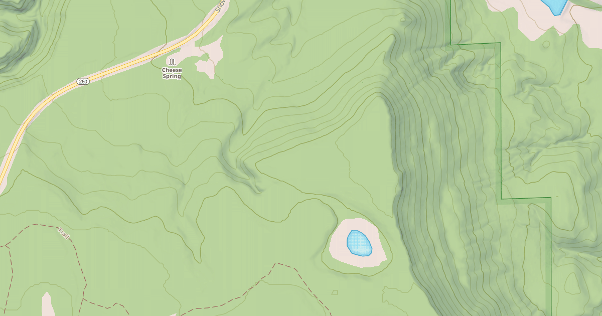 Map preview of USFS National Forest System Roads {51C6A52A-E7E1-4DCA-AA9A-91525FA49218}