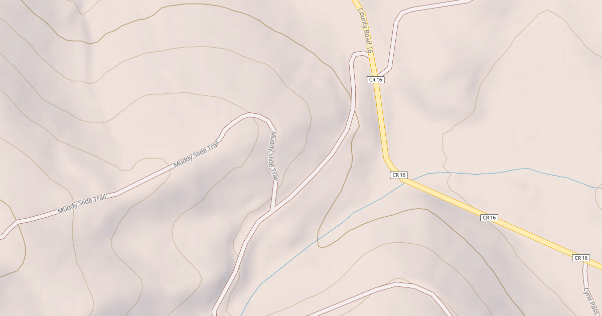 Map preview of DEADMAN - (AKA POWERLINE RD)