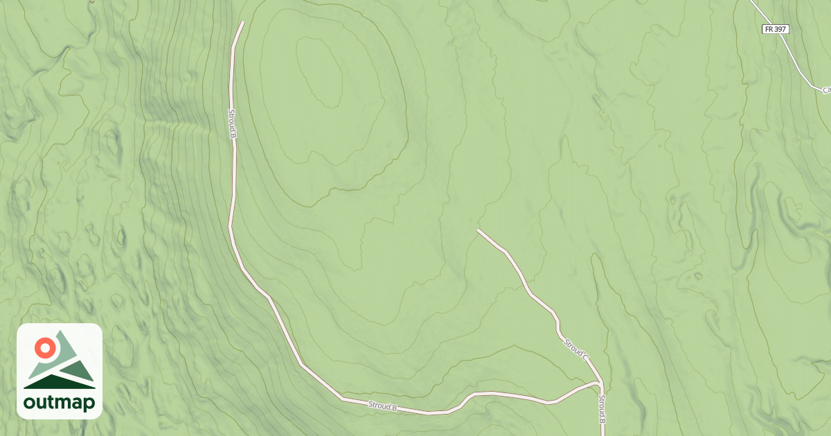 Map of STROUD B