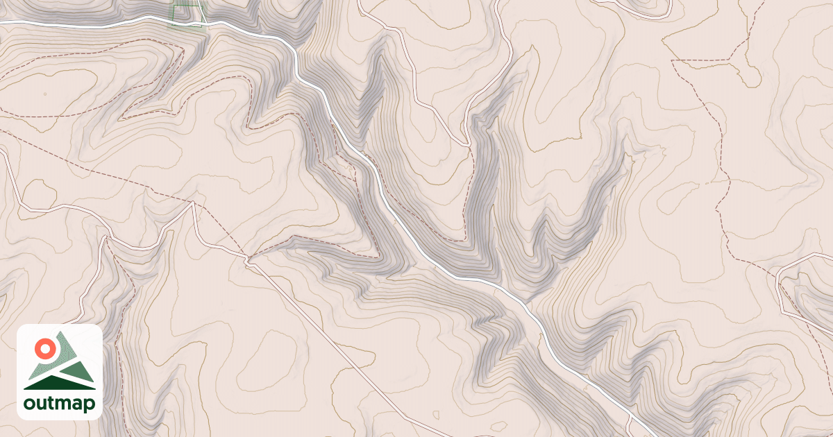 Map of Susquehannock State Forest Snowmobile Trails