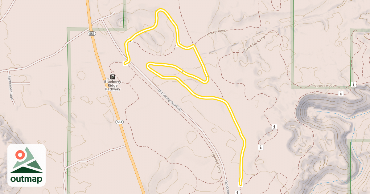Map of Wolverine Loop