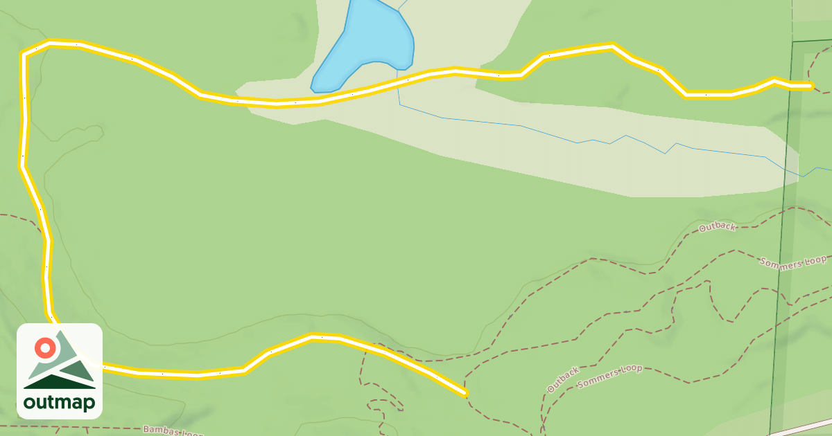 Map of Hannah's Trail