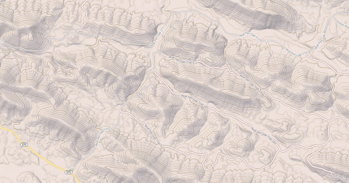 Map preview of STANDING ROCK