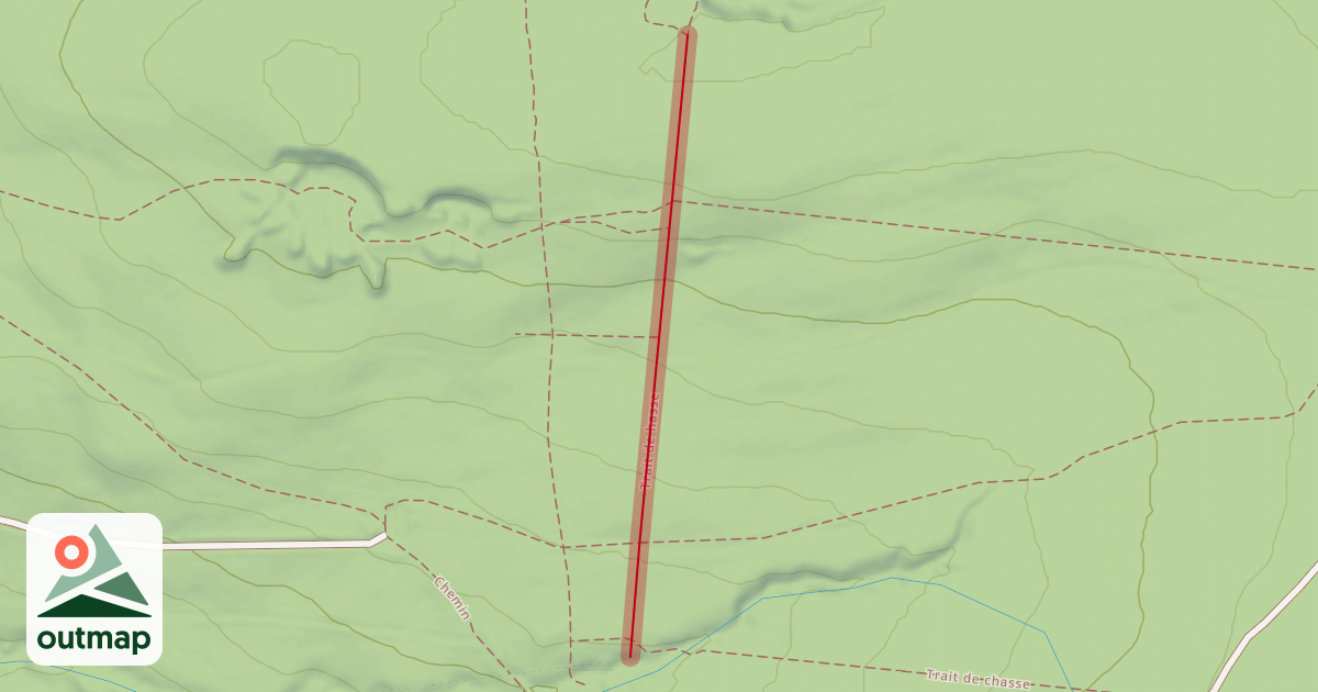 Map of Trait de hasse