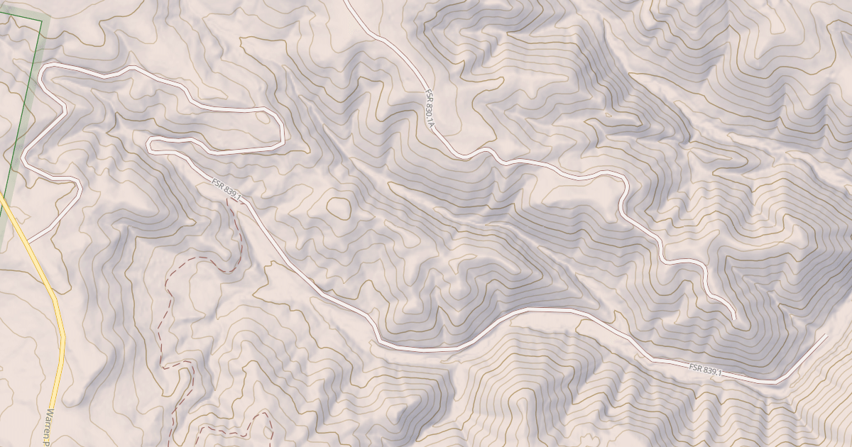 Map preview of OGDEN CANYON