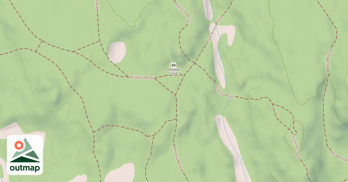 Map of Middle Road