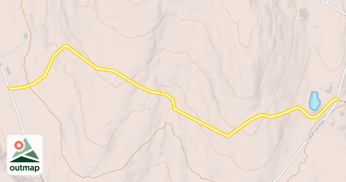 Map of Catamount Trail