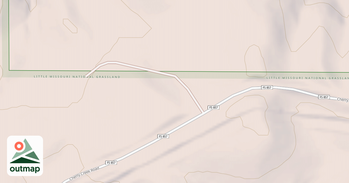 Map of (FDR) CHERRY CREEK