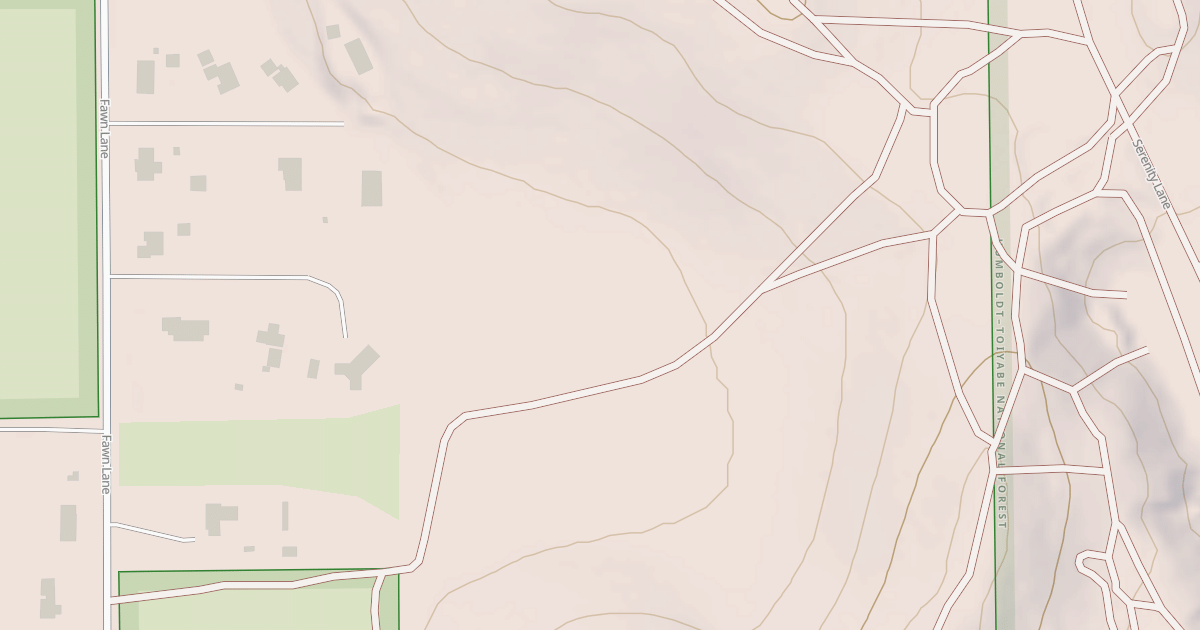 Map preview of SADDLE ROAD SPUR A