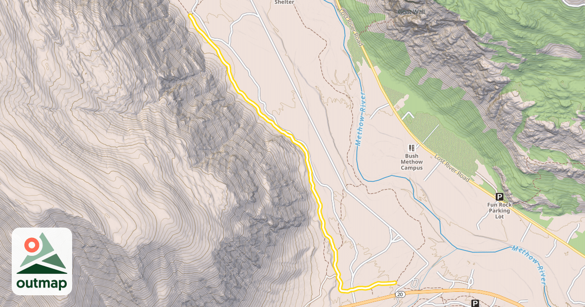 Map of Jack's