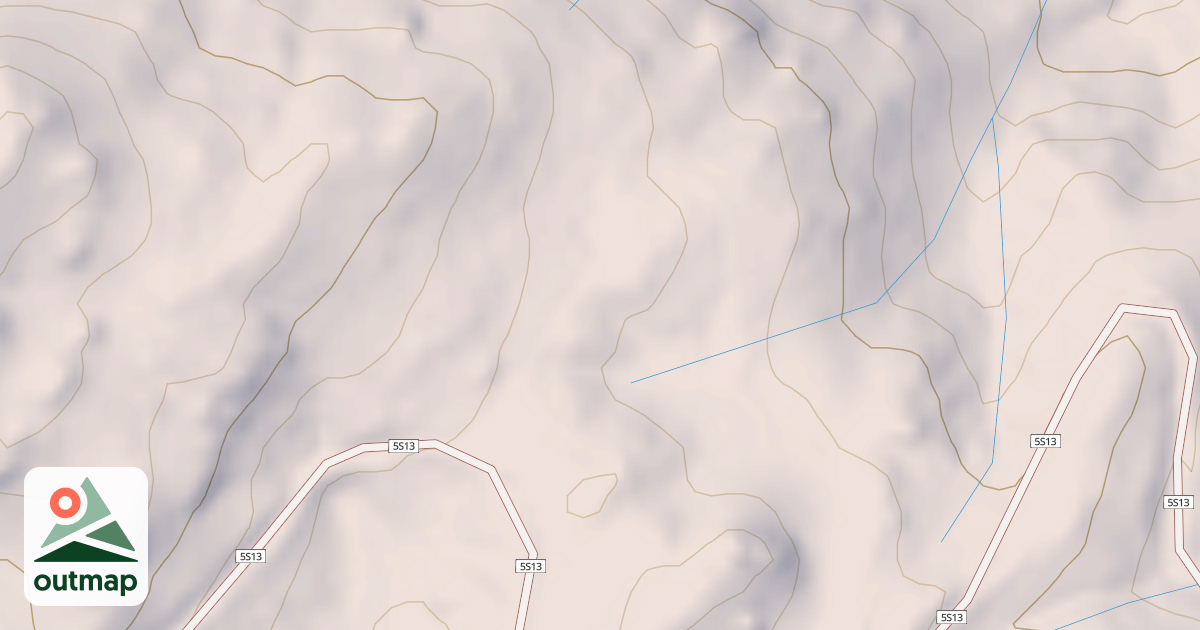 Map of CHIQUITO CANYON T2