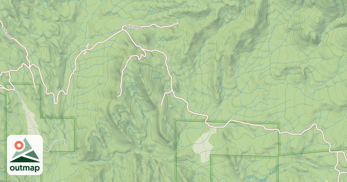 Map of BLM National GTLF Public Motorized Roads cc77fbfc-6c95-4c5d-a024-369c9a0f2dd1