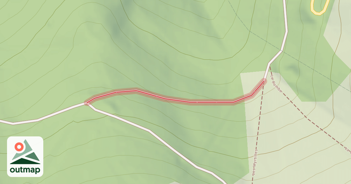 Map of Les Perdreaux