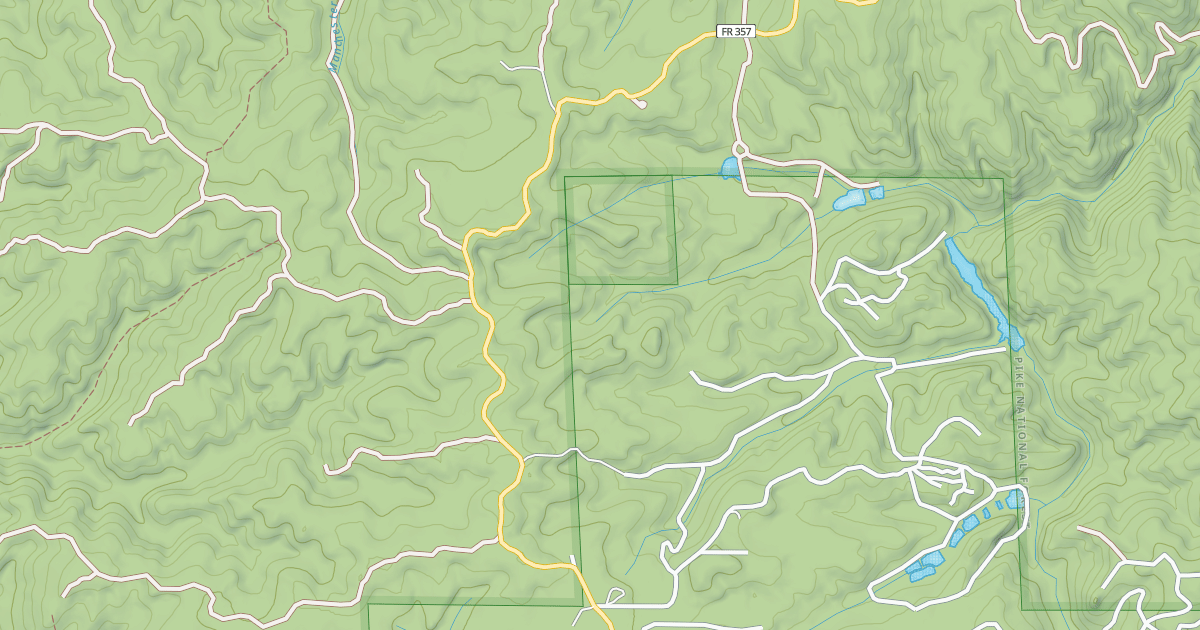 Map preview of RULE RIDGE