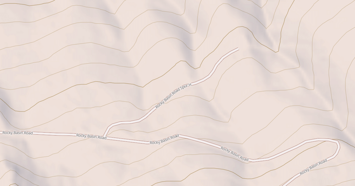 Map preview of ROCKY BASIN H SPUR