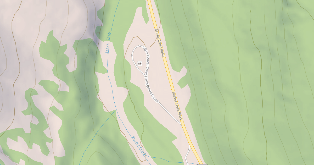Map preview of UPPER BEAVER CR CG