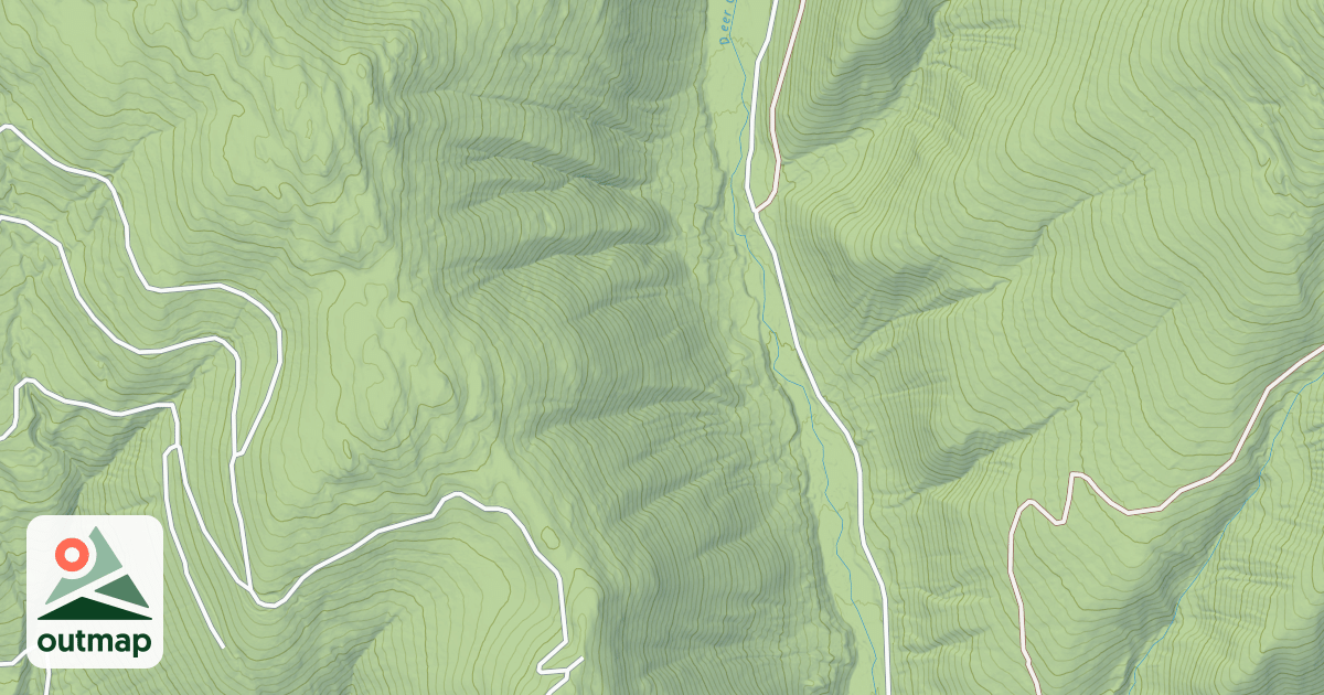 Map of Deer Ridge-Buckhorn
