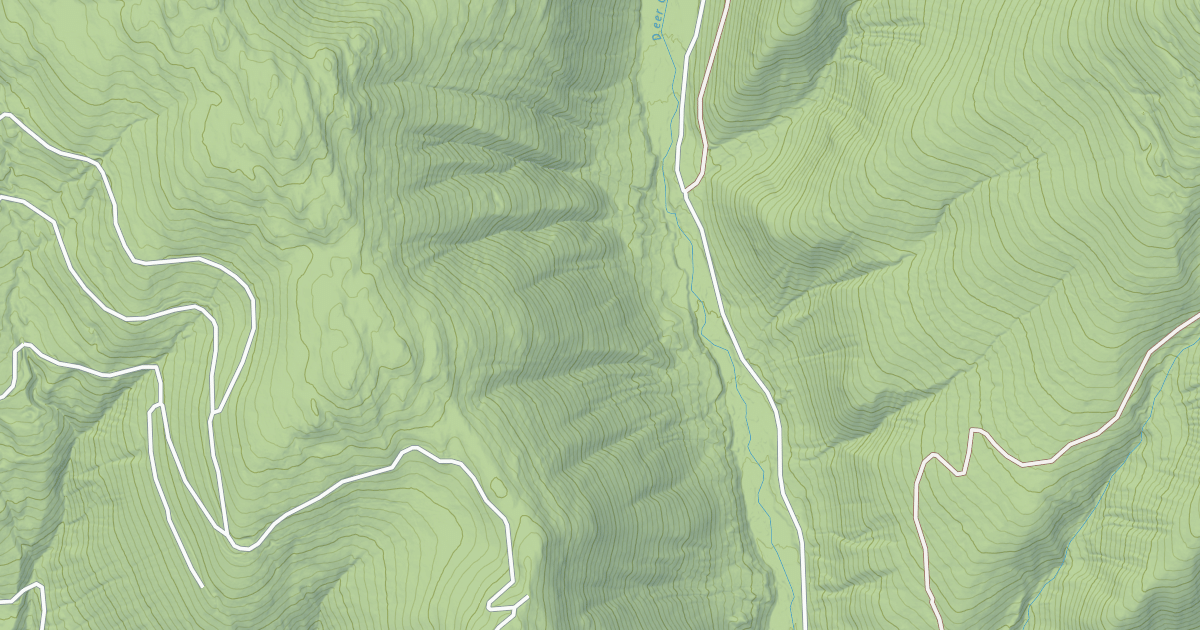 Map preview of Deer Ridge-Buckhorn