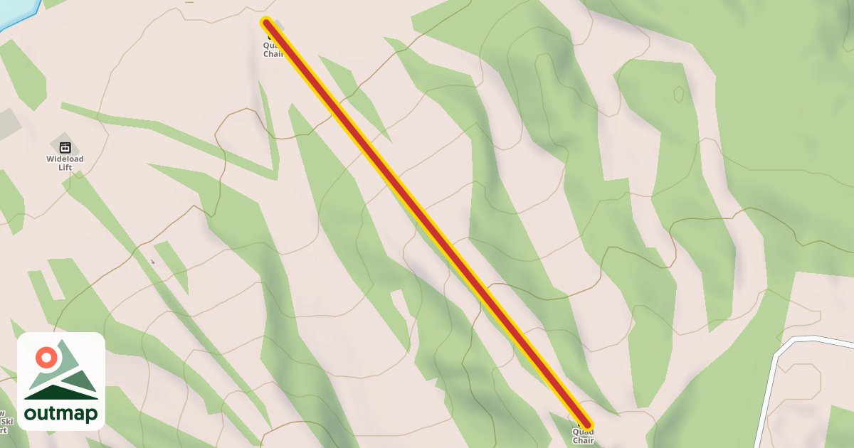 Map of Quad Chair