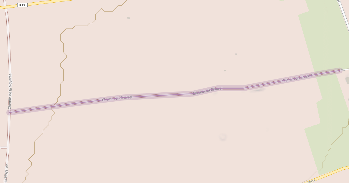 Map preview of Chemin du Charrel