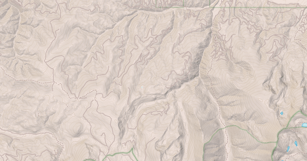 Map preview of Elk Mdws-Spruce Cr Snowmo Tr#3
