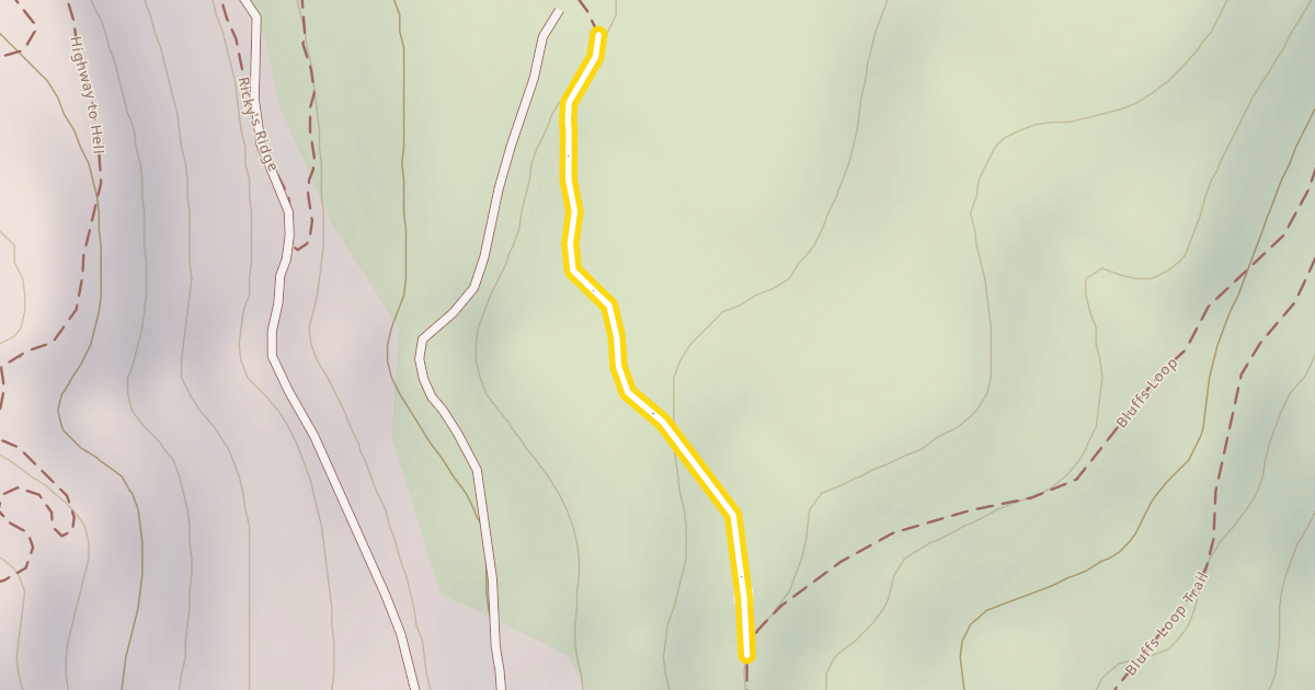 Map preview of Howelsen Meadows Trail