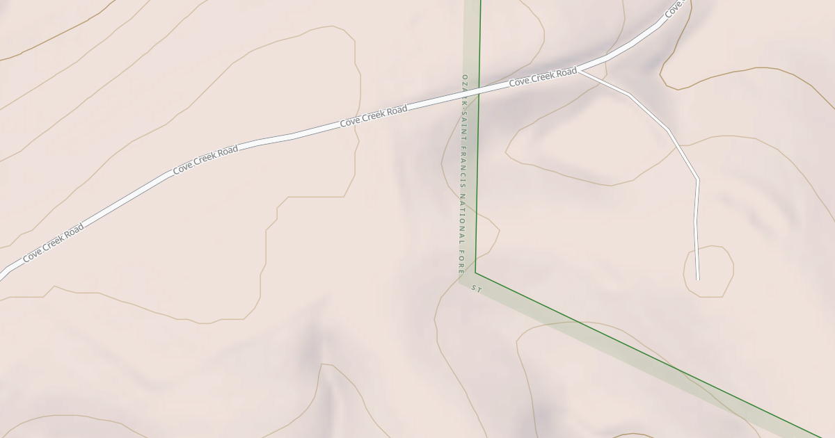 Map preview of USFS Motor Vehicle Use Map Roads {AA69D59D-0582-439F-83B9-BF97D0A112CB}