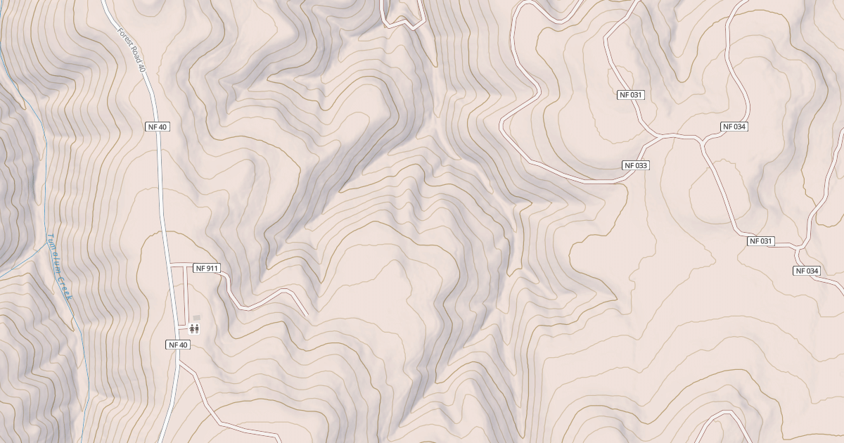 Map preview of Wood Road 1