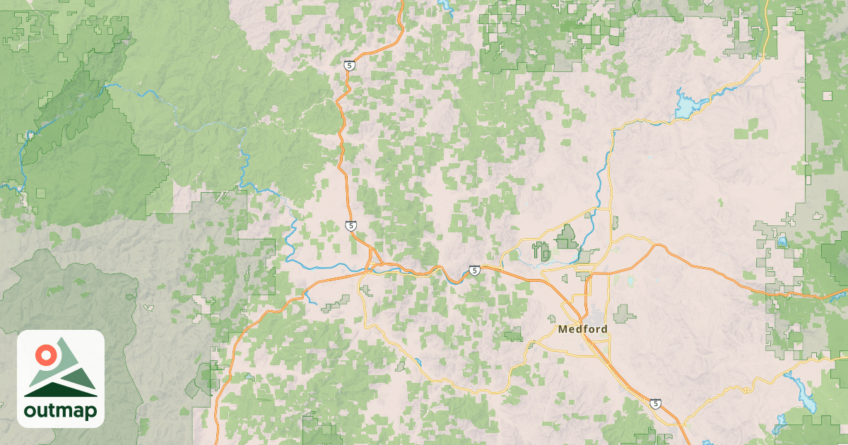 Map of ILLAHE CAMPGROUND