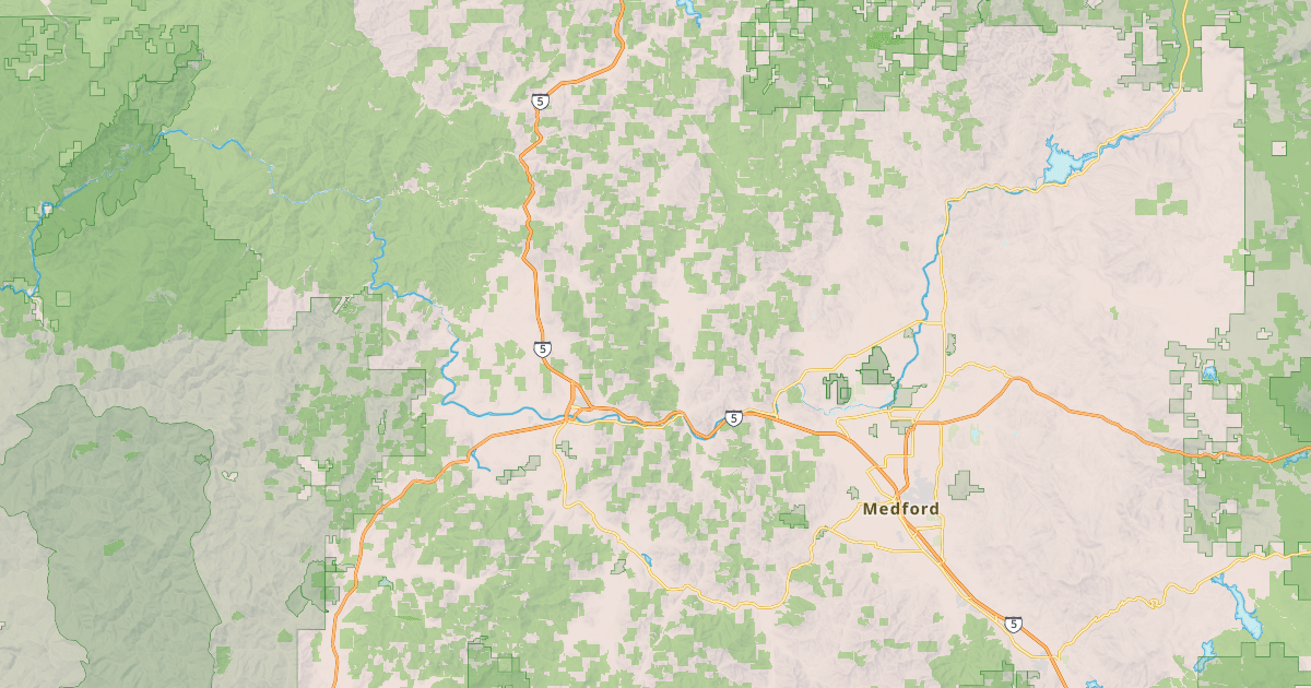 Map preview of ILLAHE CAMPGROUND