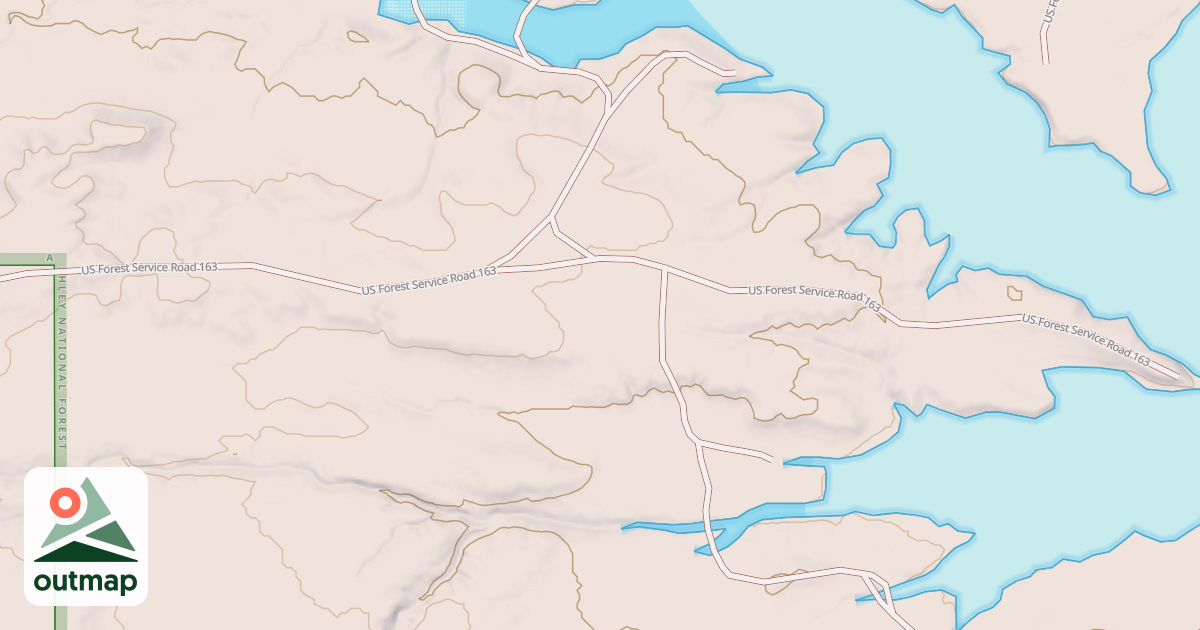 Map of TWIN BRIDGES