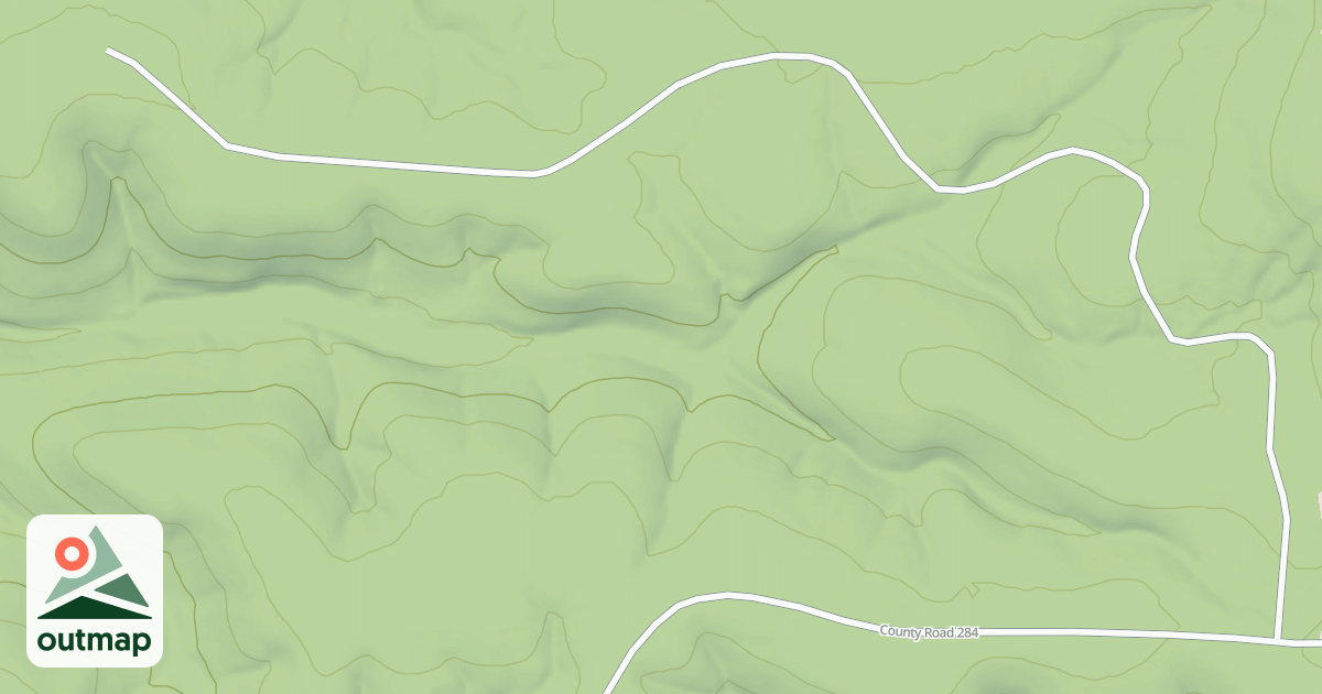 Map of CLUFF HOLLOW