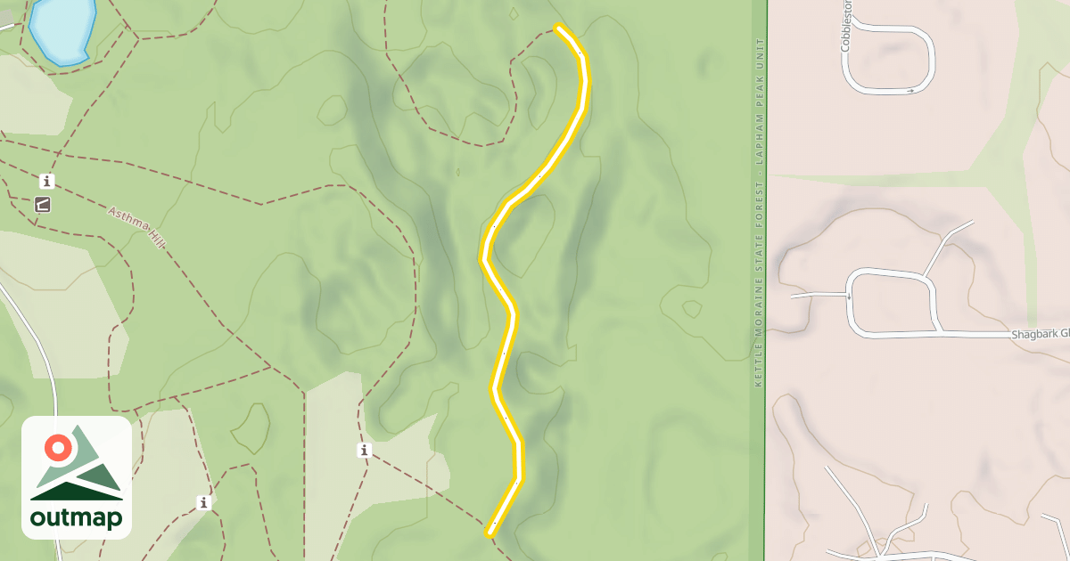Map of Rock Ridge