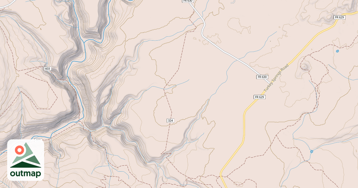 Map of Circle T Atv
