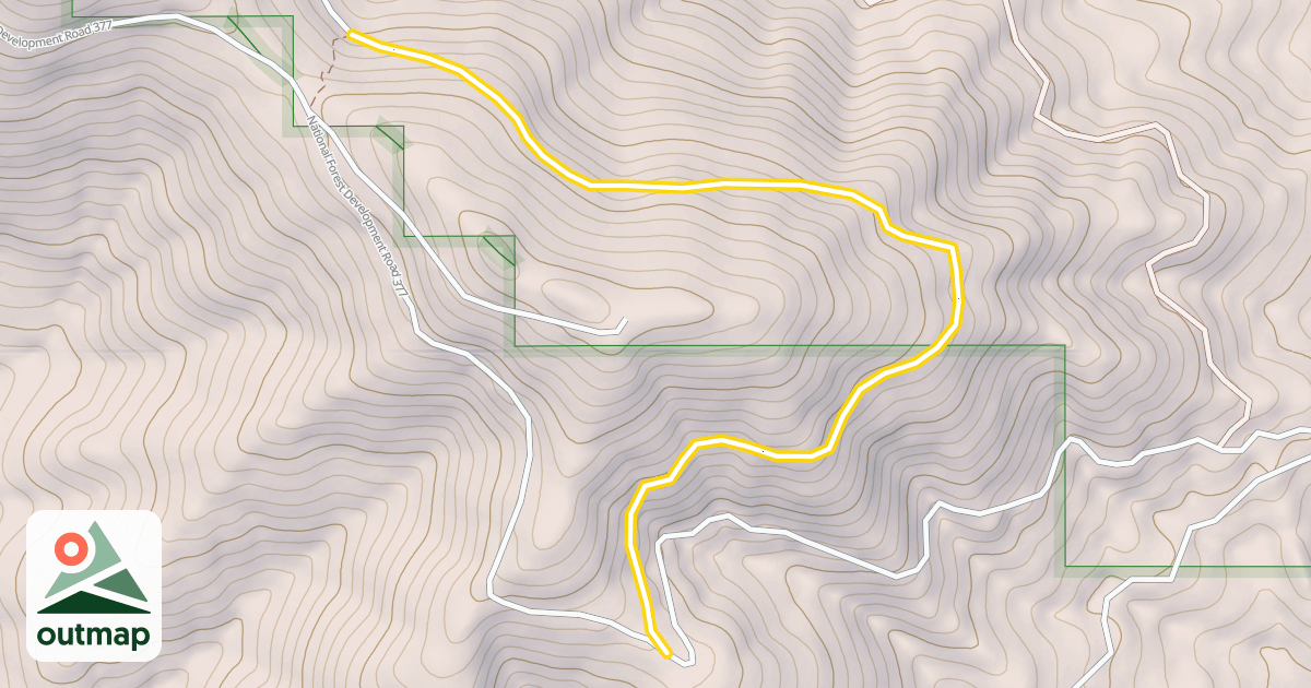 Map of USFS 3611