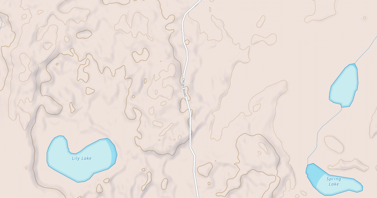 Map preview of Pine Center Trail