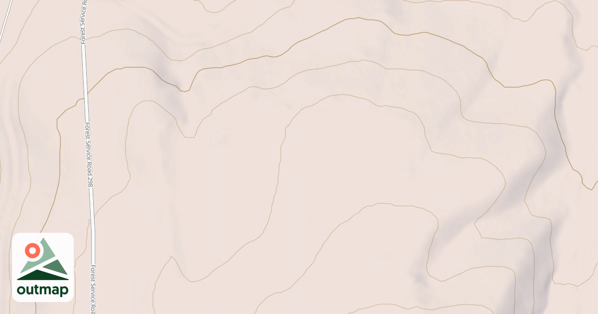 Map of BIG GOOSE COW CAMP