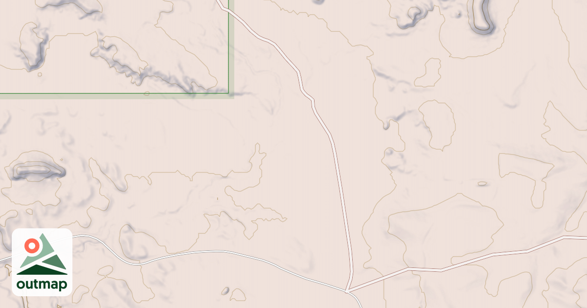 Map of (FDR) EAST SPRING CREEK