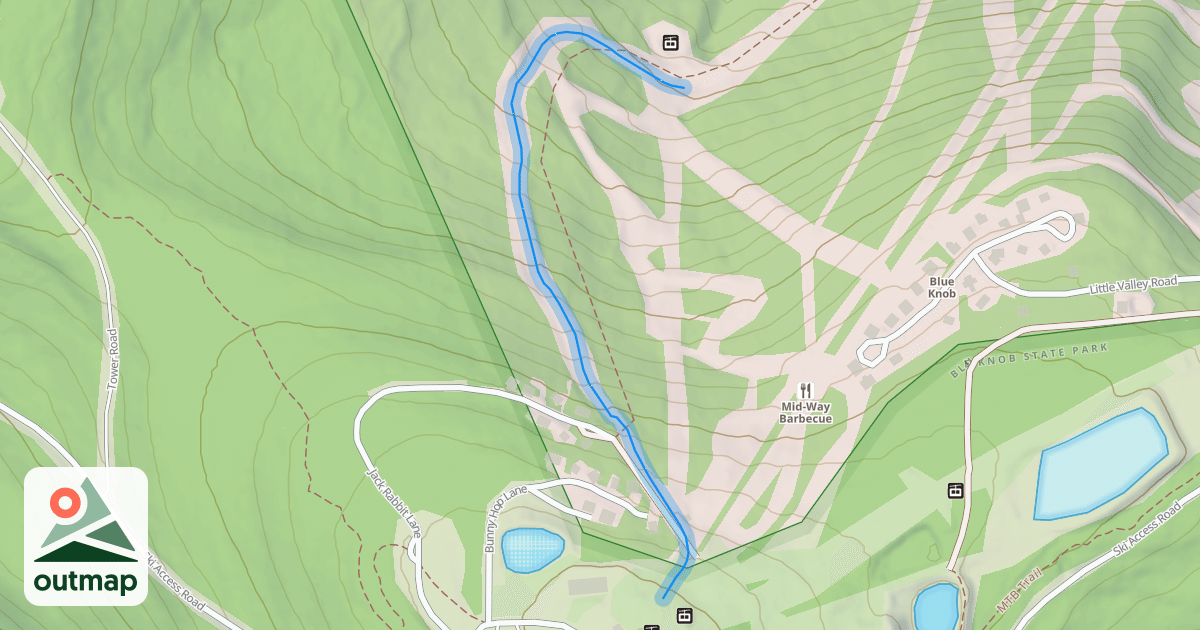 Map of Jack Rabbit