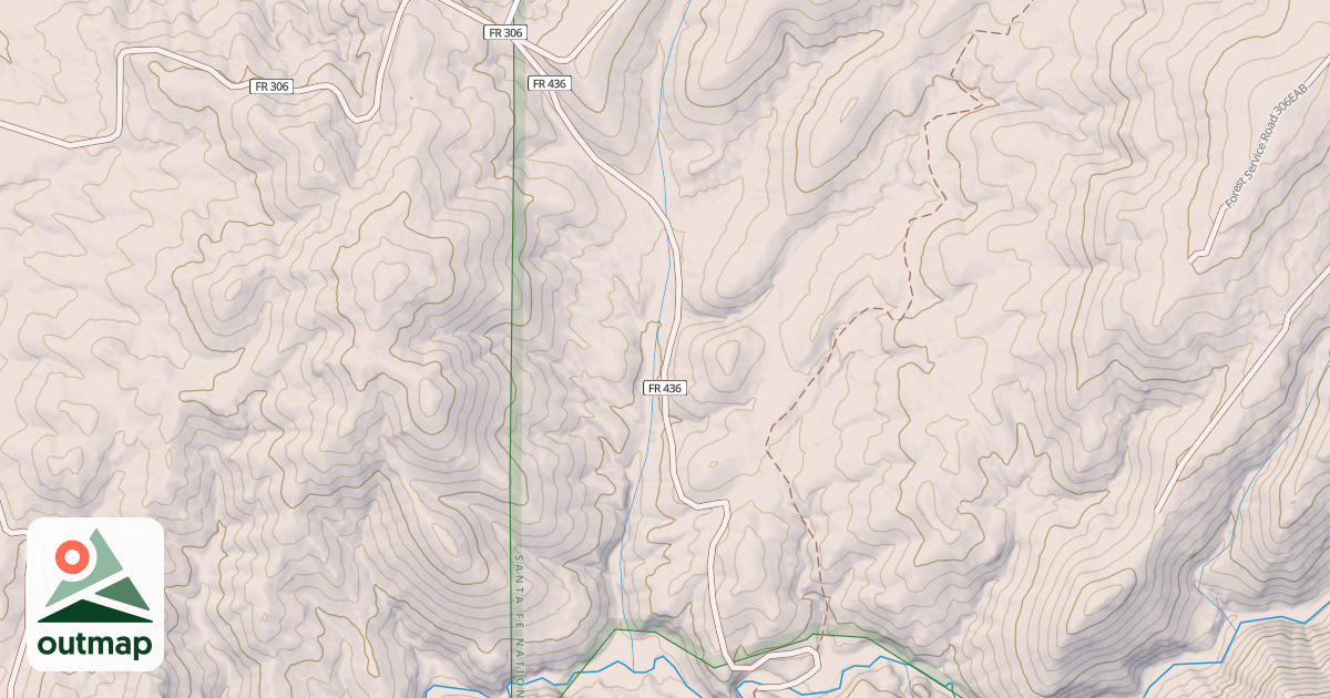 Map of USFS National Forest System Roads {B70DC50F-7602-4FFA-9292-9FCC52113178}