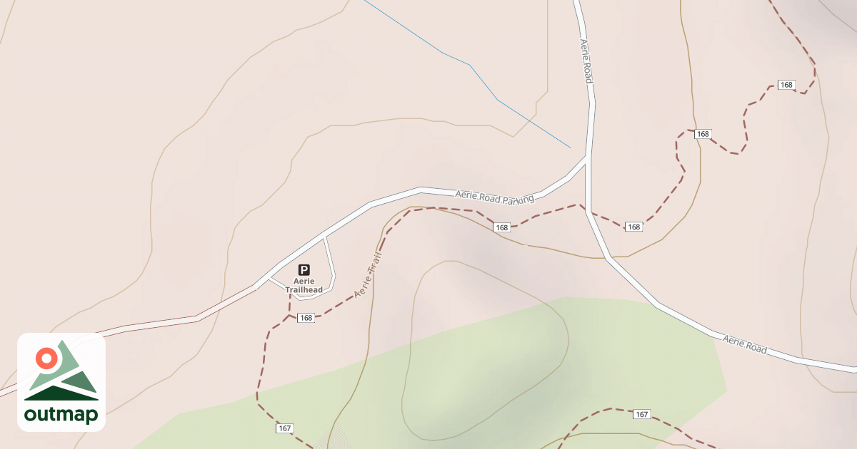 Map of AERIE RD PARKING