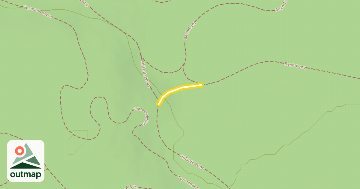 Map of Besh Loop