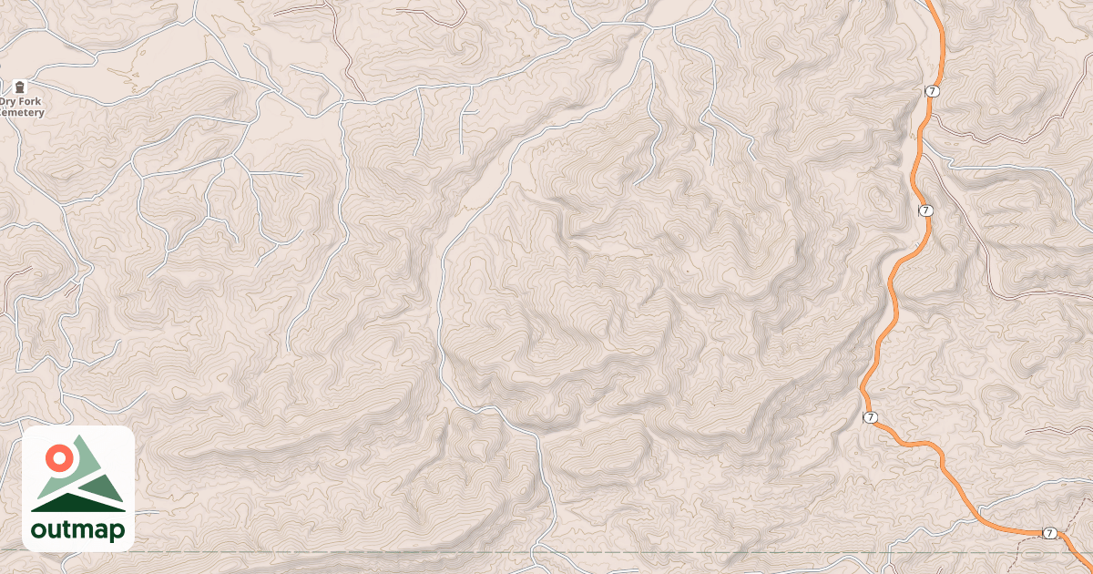 Map of BEAR CREEK