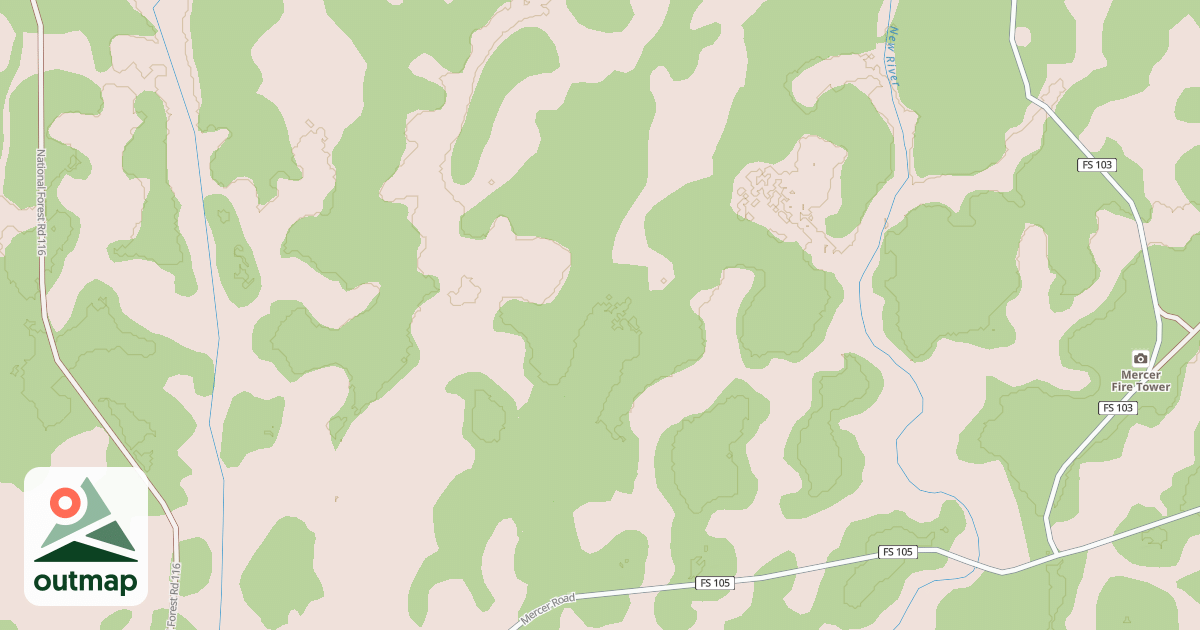 Map of USFS National Forest System Roads {200FD1B6-8390-4546-9864-89F7BDC9BBDA}