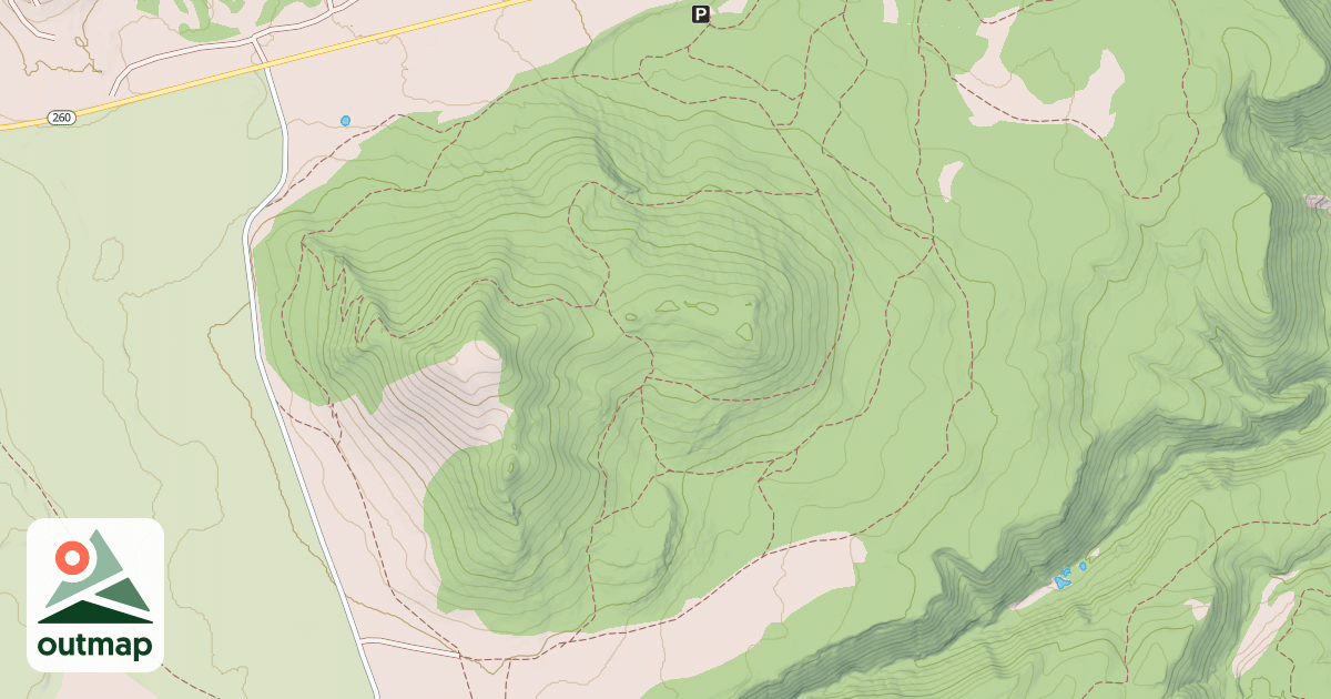 Map of USFS National Forest System Roads {2808E63D-36C3-4DFE-8FC2-E5494CFC495F}