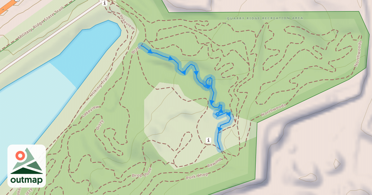 Map of Ambulance Climb